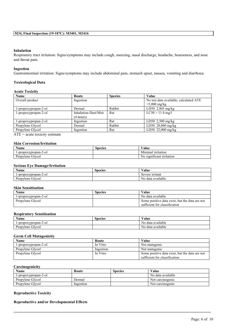 MEGUIAR'S M34 User Manual | Page 6 / 10