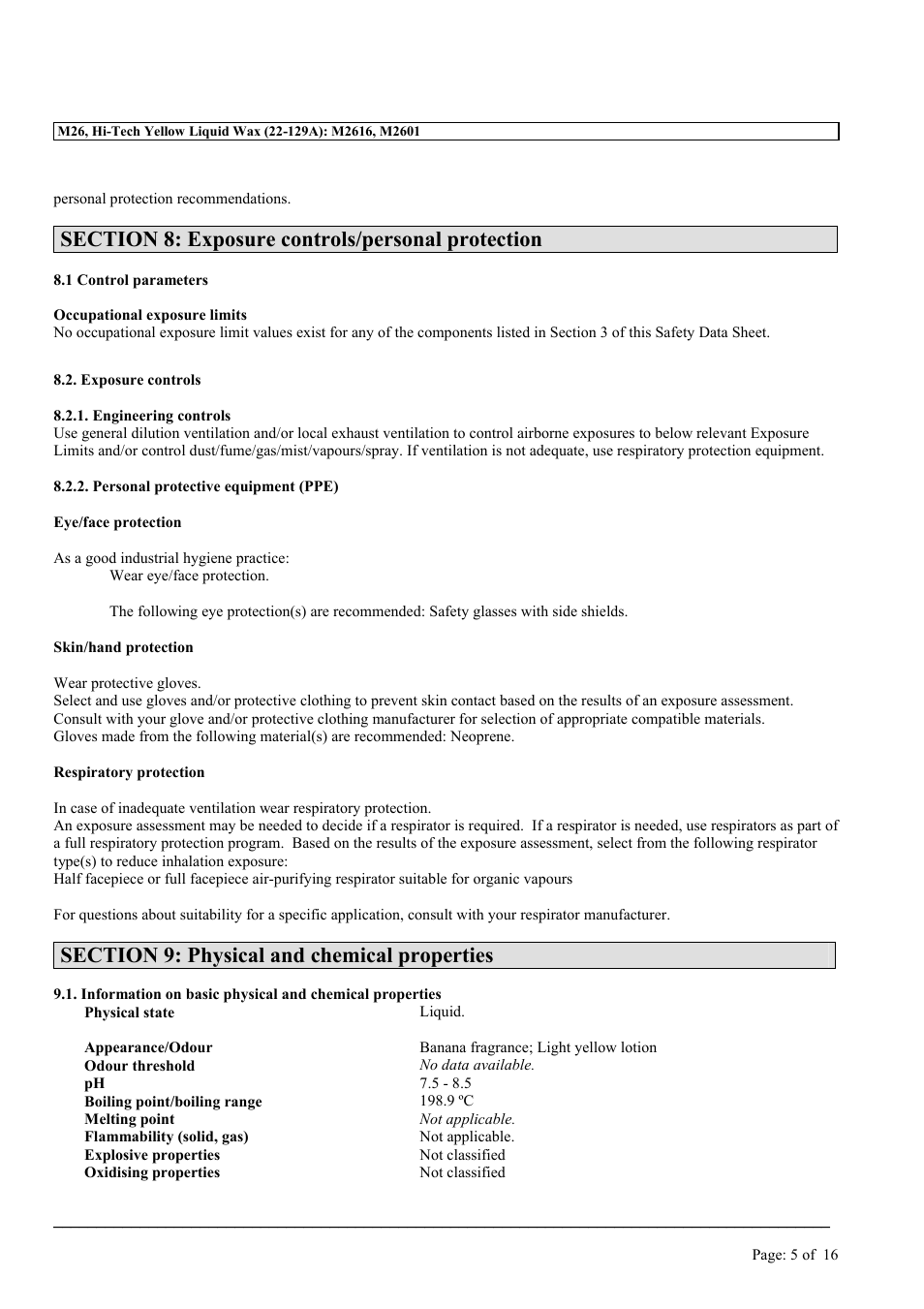 MEGUIAR'S M26 User Manual | Page 5 / 16