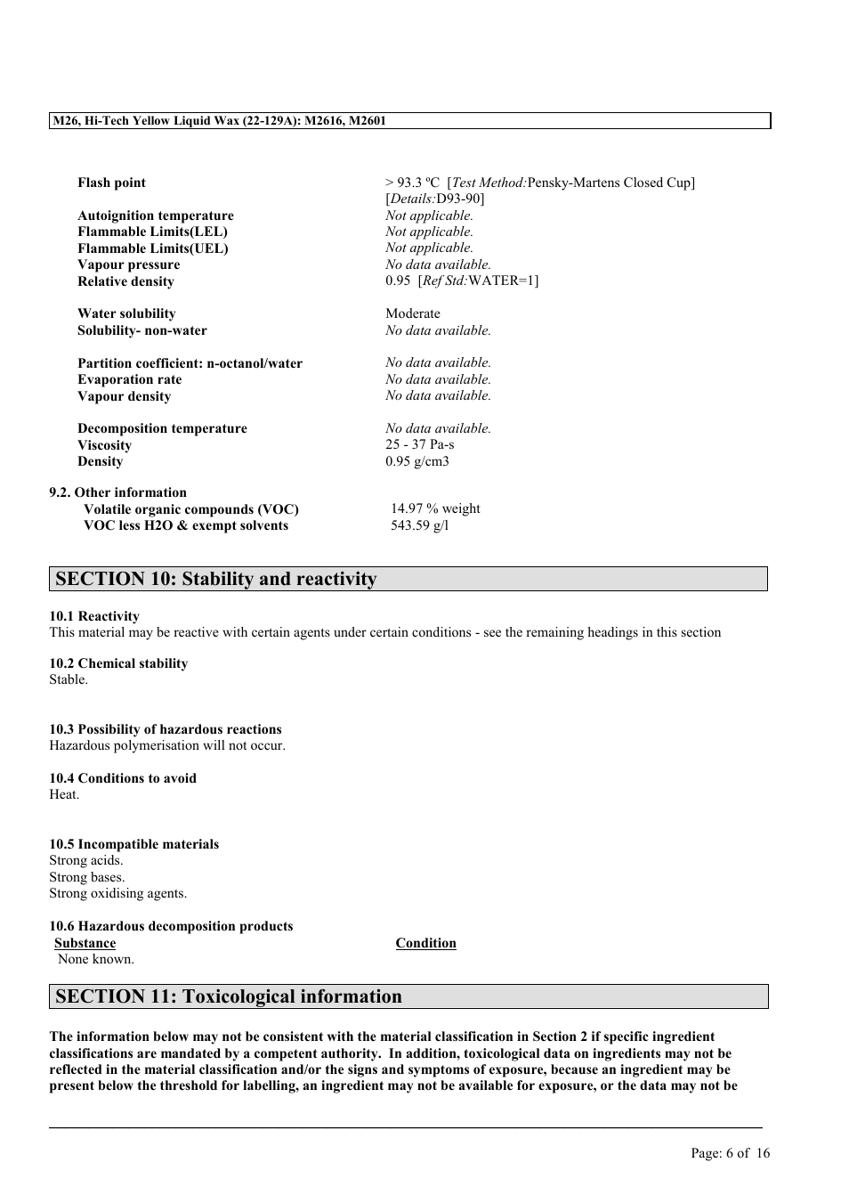 MEGUIAR'S M26 User Manual | Page 6 / 16