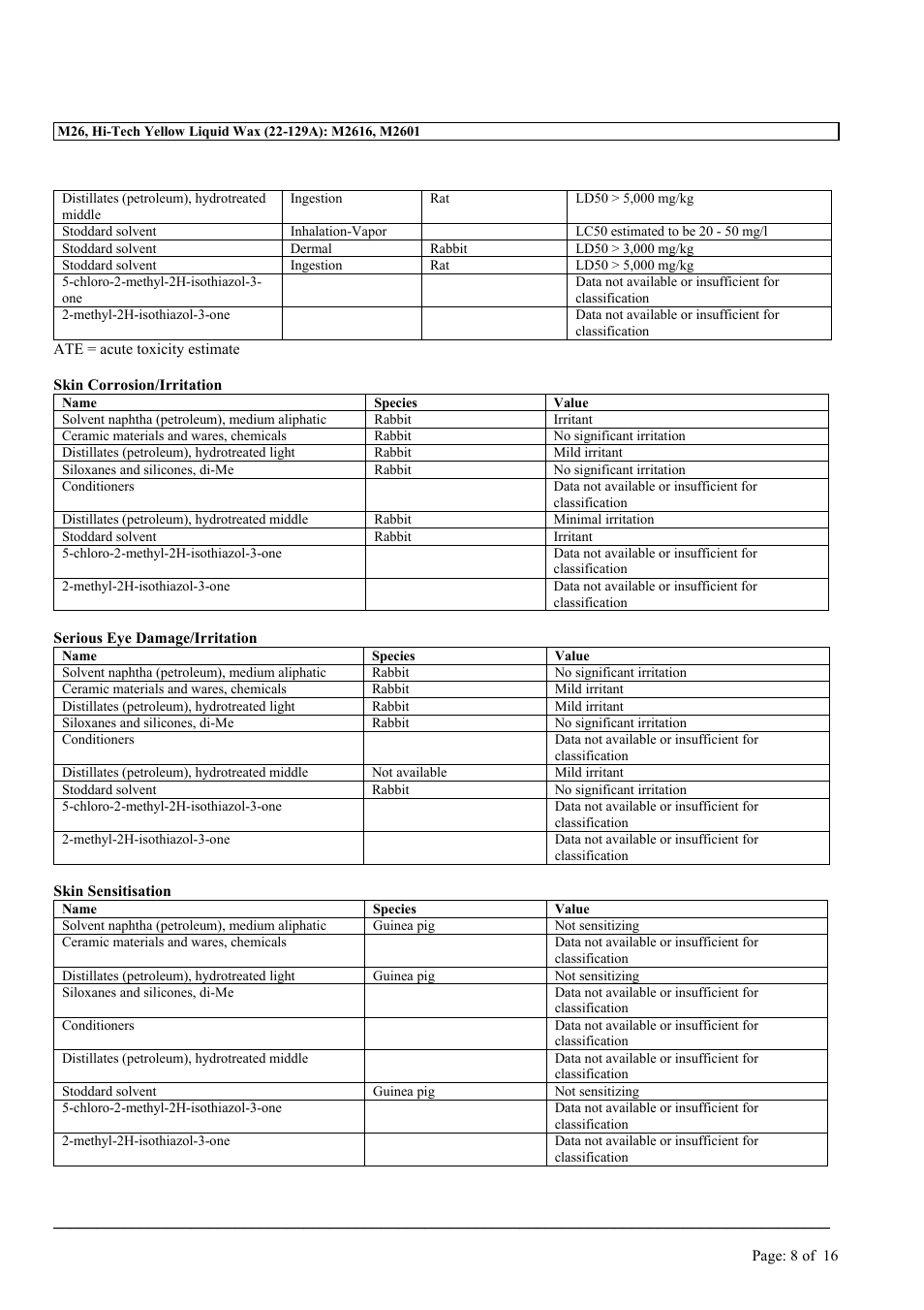 MEGUIAR'S M26 User Manual | Page 8 / 16
