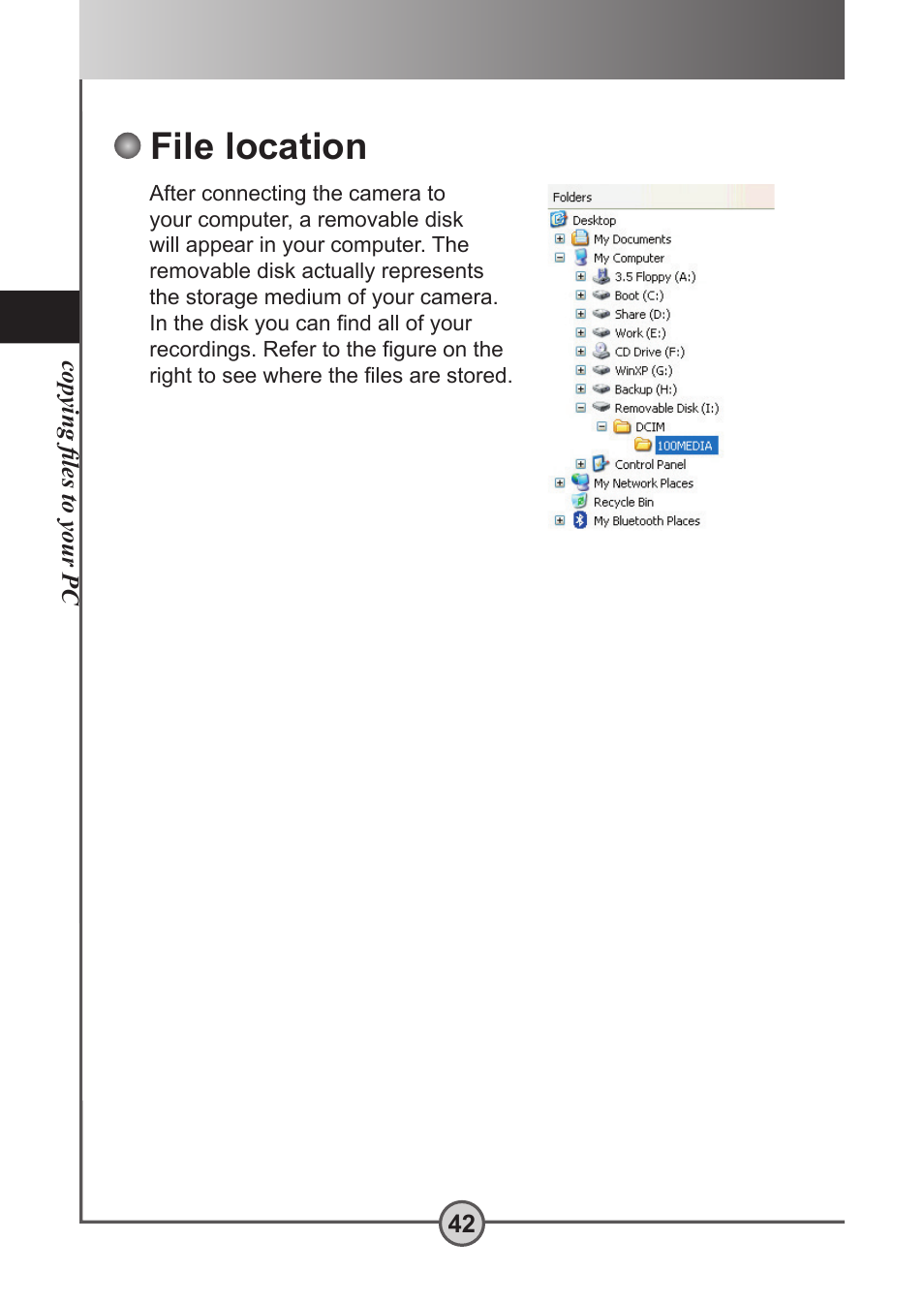 File location | AIPTEK Pocket DV 5300 User Manual | Page 43 / 57