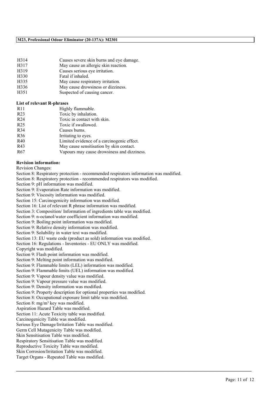 MEGUIAR'S M23 User Manual | Page 11 / 12