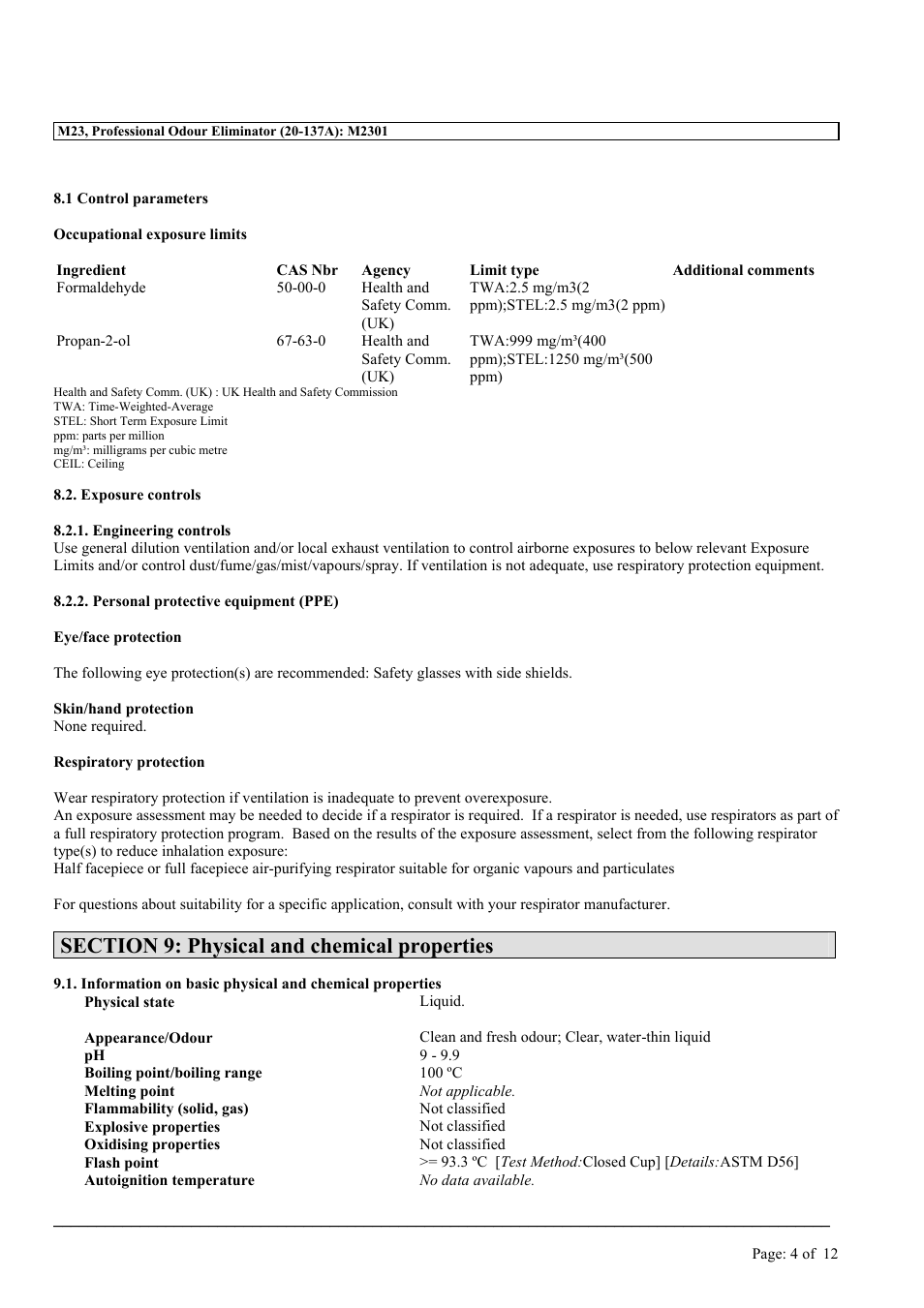 MEGUIAR'S M23 User Manual | Page 4 / 12