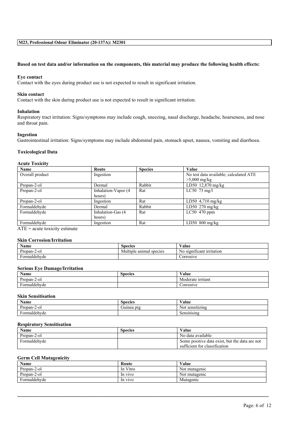MEGUIAR'S M23 User Manual | Page 6 / 12