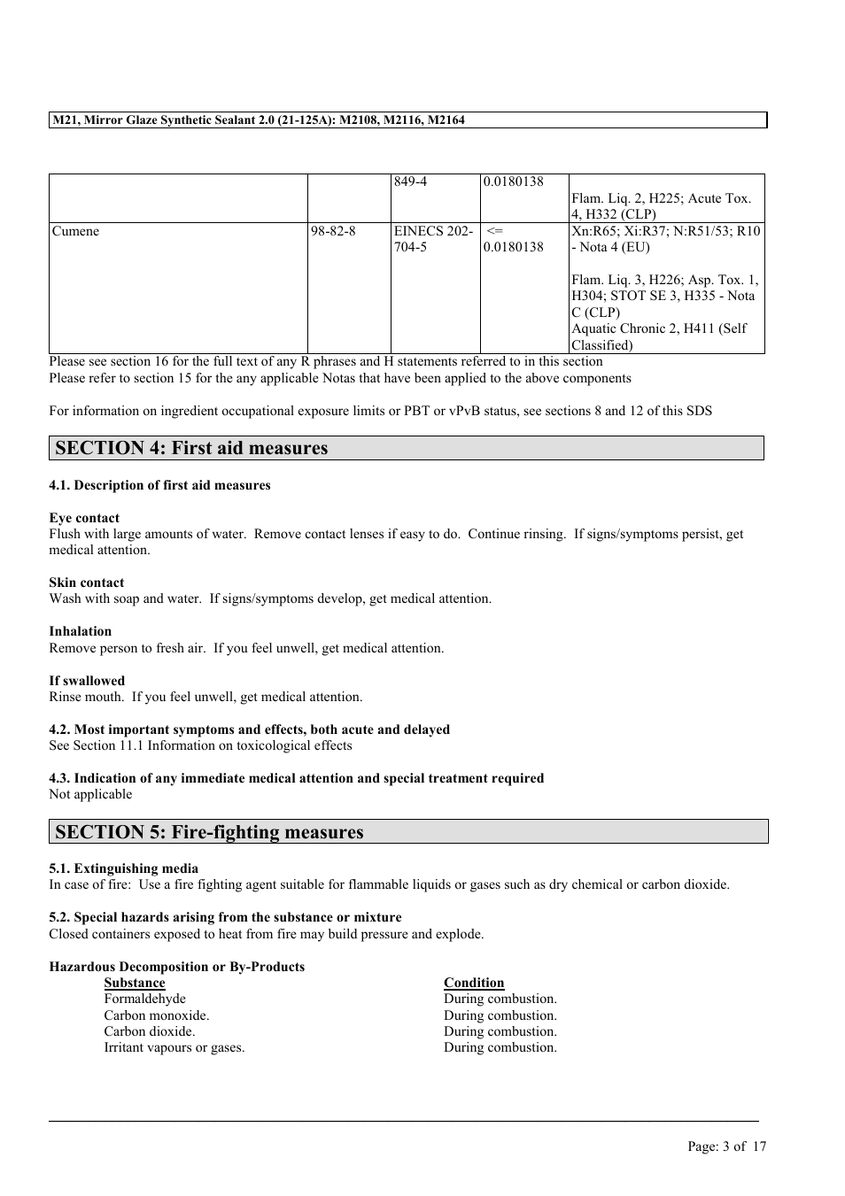 MEGUIAR'S M21 User Manual | Page 3 / 17