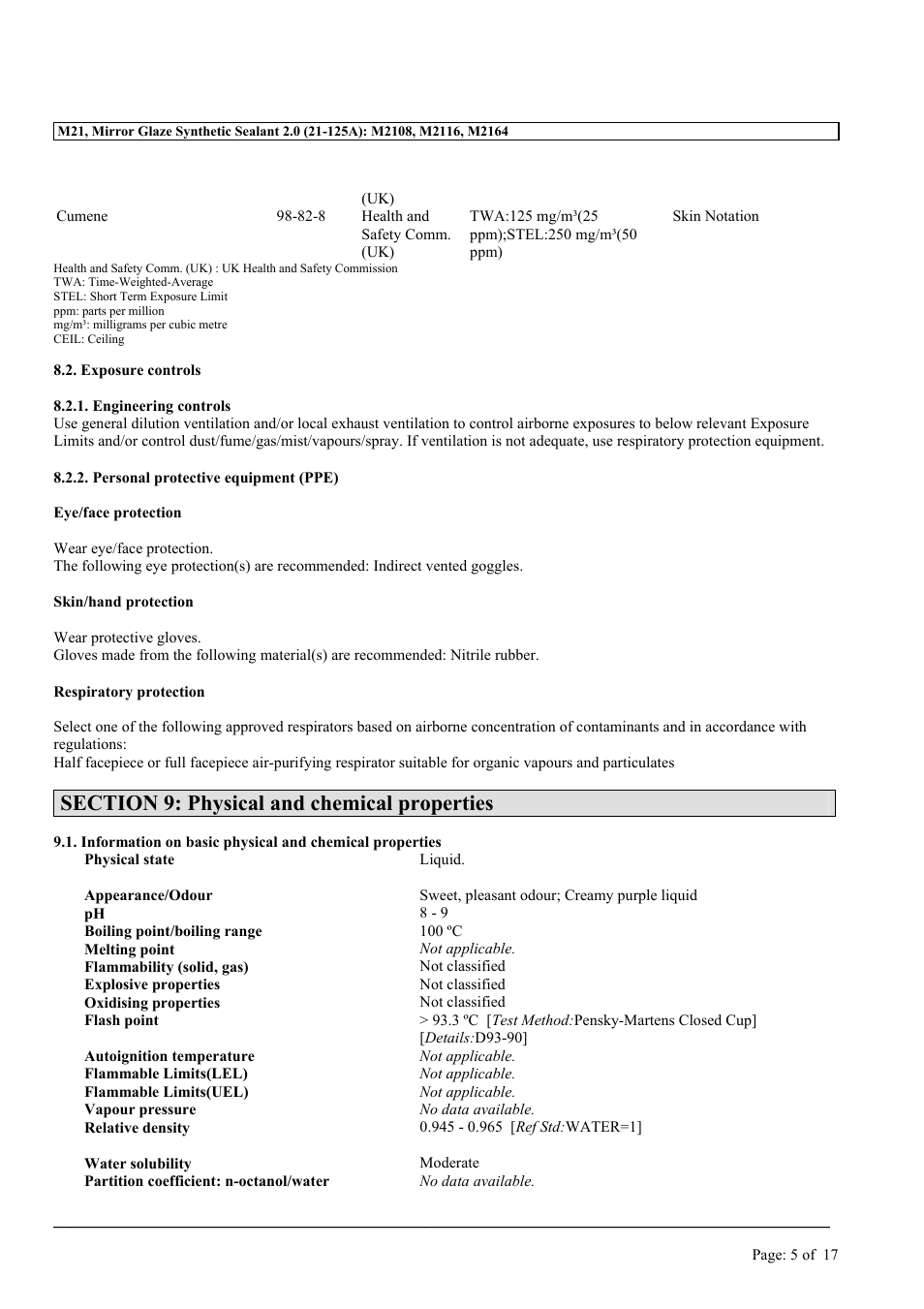 MEGUIAR'S M21 User Manual | Page 5 / 17