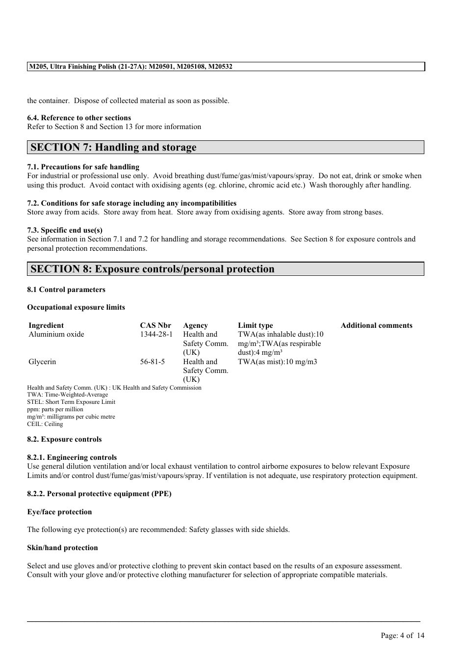 MEGUIAR'S M205 User Manual | Page 4 / 14