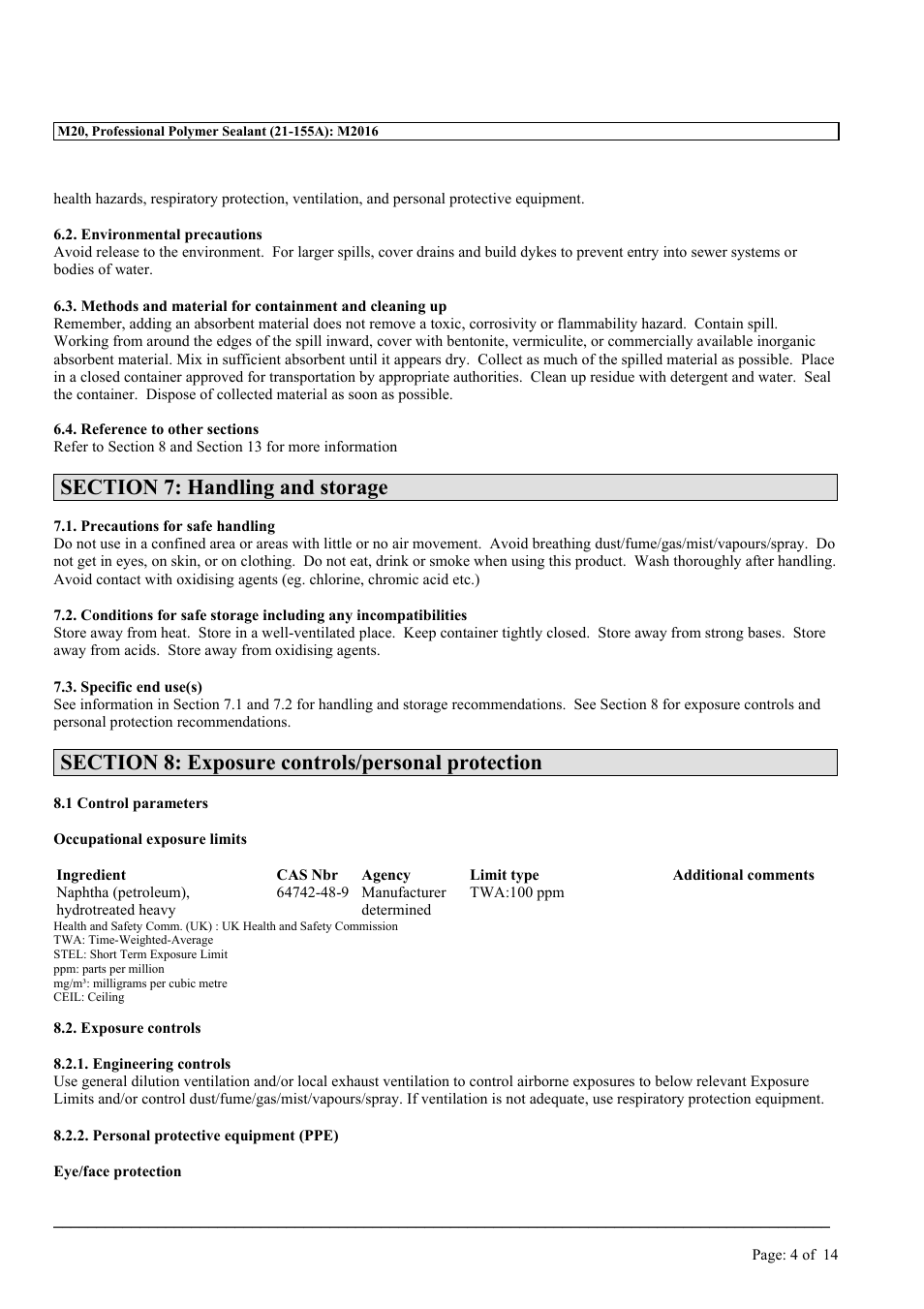 MEGUIAR'S M20 User Manual | Page 4 / 14