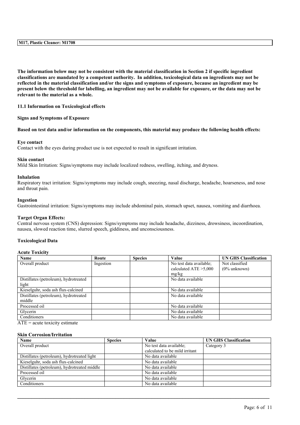 MEGUIAR'S M17 User Manual | Page 6 / 11