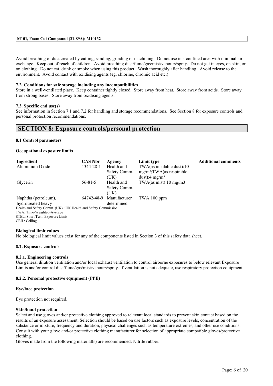 MEGUIAR'S M101 User Manual | Page 6 / 20