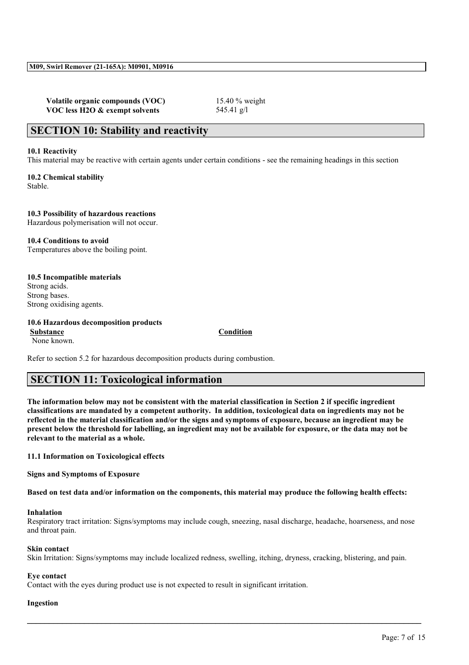 MEGUIAR'S M09 User Manual | Page 7 / 15