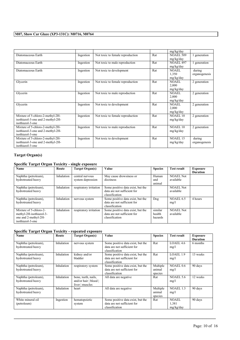 MEGUIAR'S M07 User Manual | Page 10 / 16