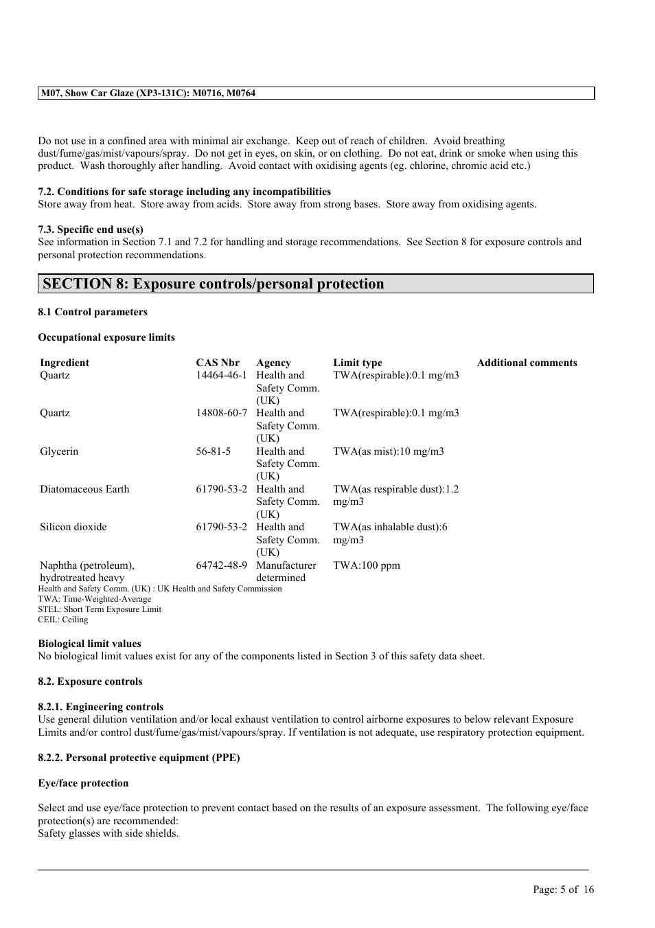 MEGUIAR'S M07 User Manual | Page 5 / 16