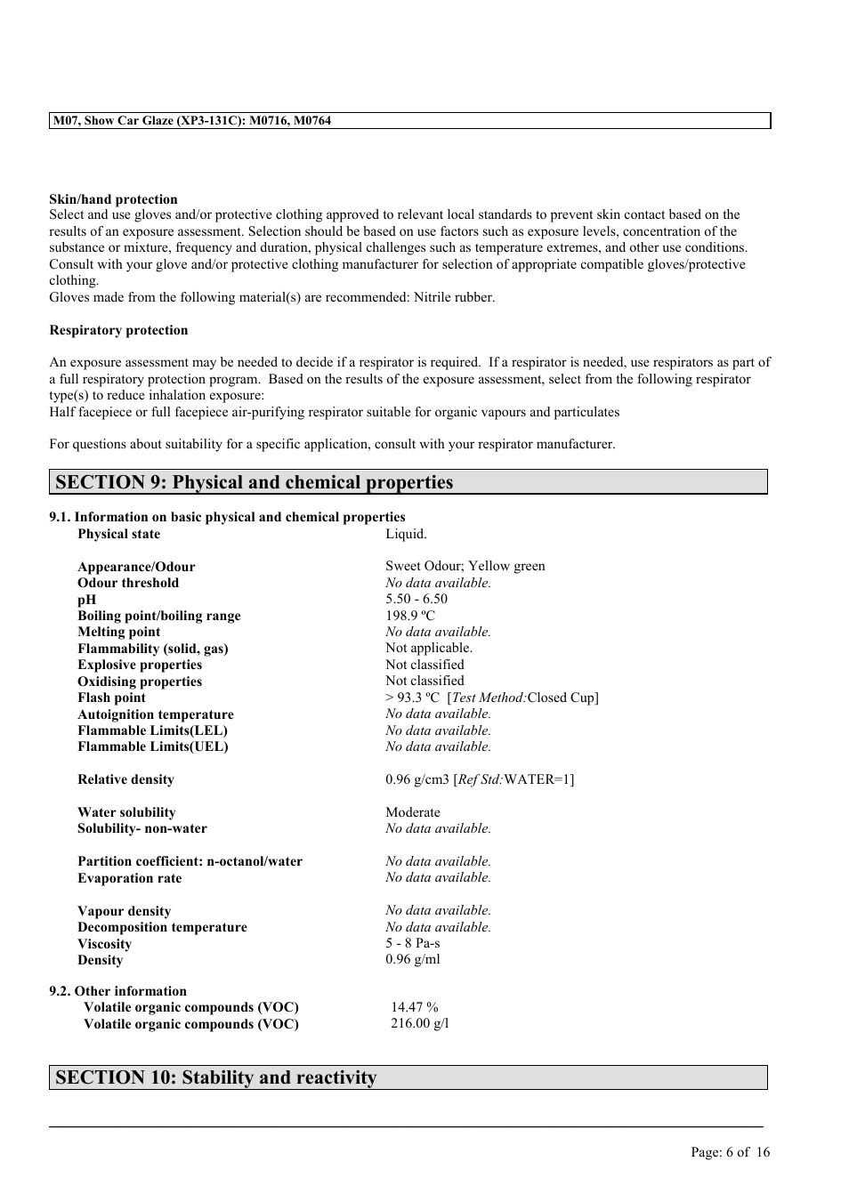 MEGUIAR'S M07 User Manual | Page 6 / 16