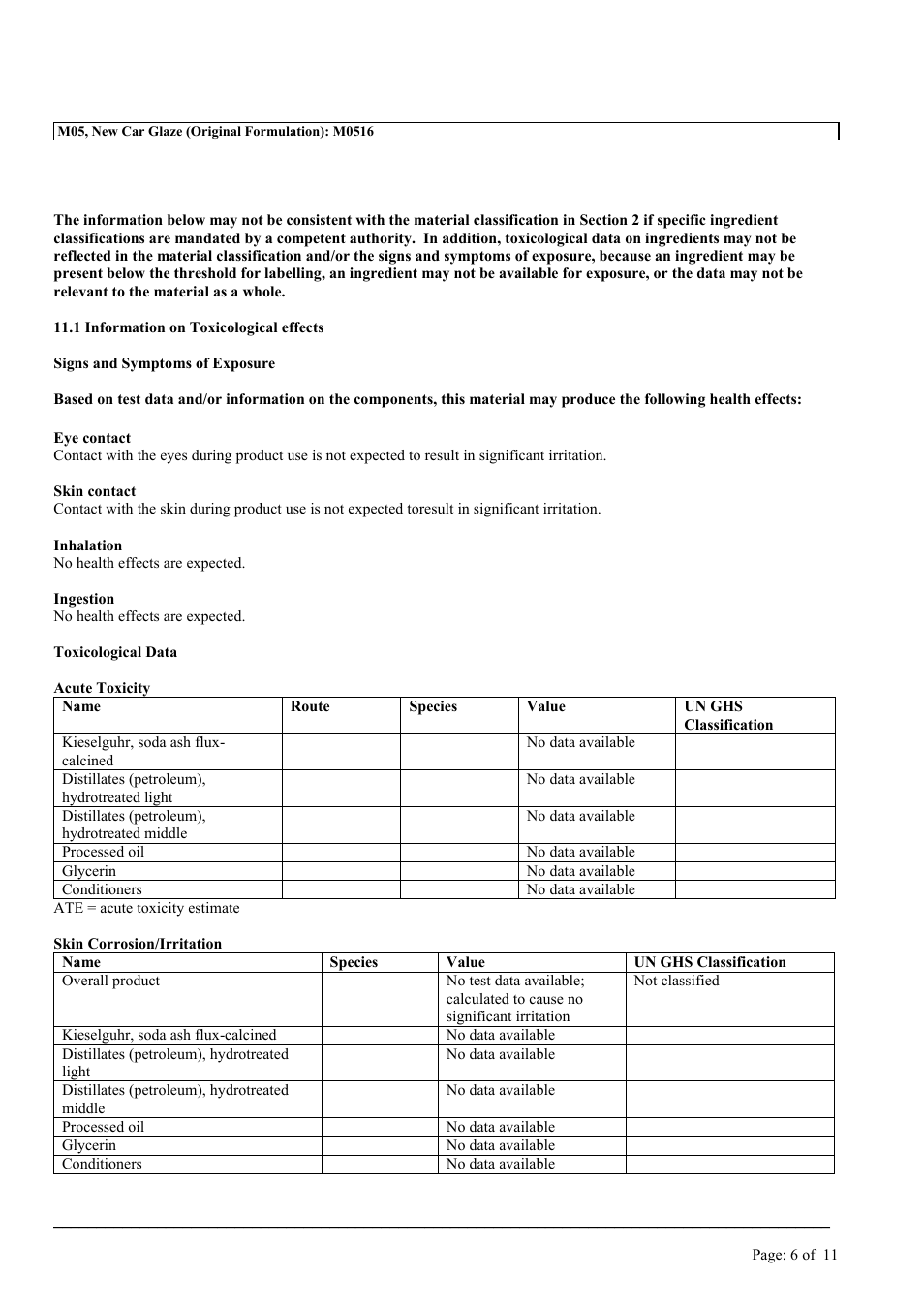 MEGUIAR'S M05 User Manual | Page 6 / 11