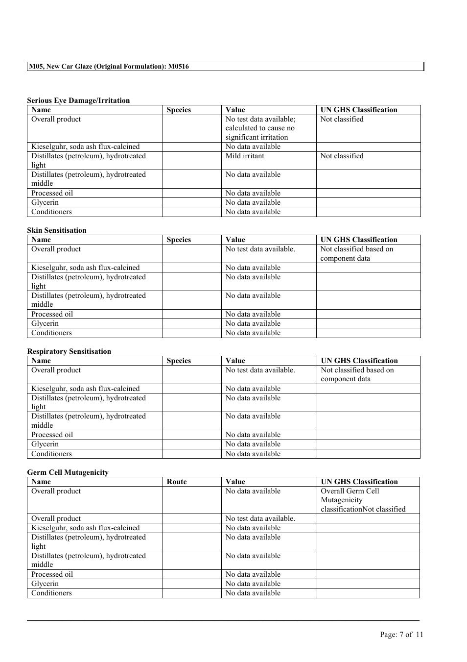 MEGUIAR'S M05 User Manual | Page 7 / 11