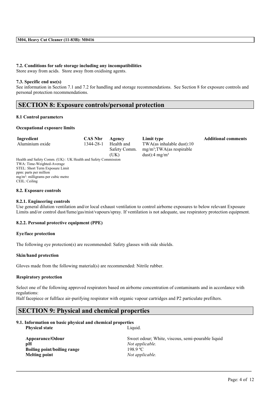 MEGUIAR'S M04 User Manual | Page 4 / 12