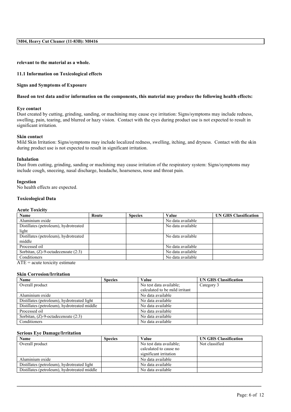 MEGUIAR'S M04 User Manual | Page 6 / 12