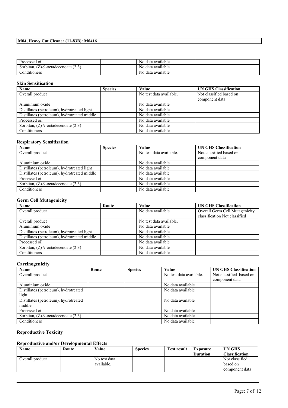 MEGUIAR'S M04 User Manual | Page 7 / 12