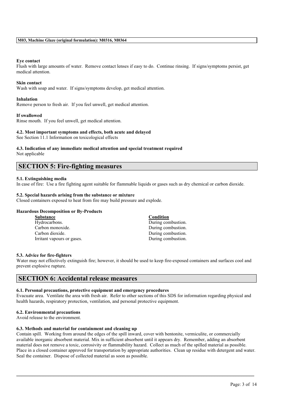 MEGUIAR'S M03 User Manual | Page 3 / 14