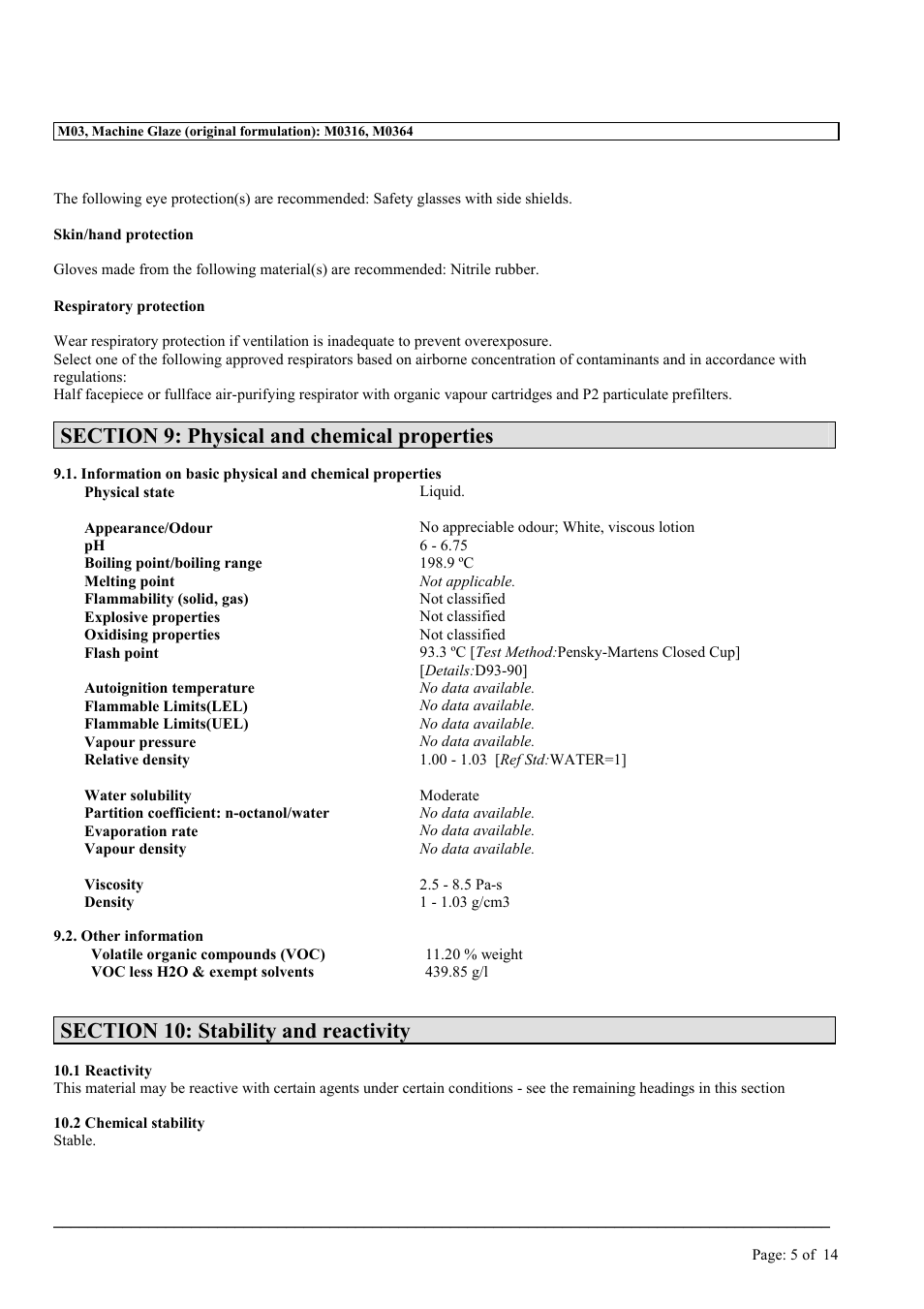 MEGUIAR'S M03 User Manual | Page 5 / 14