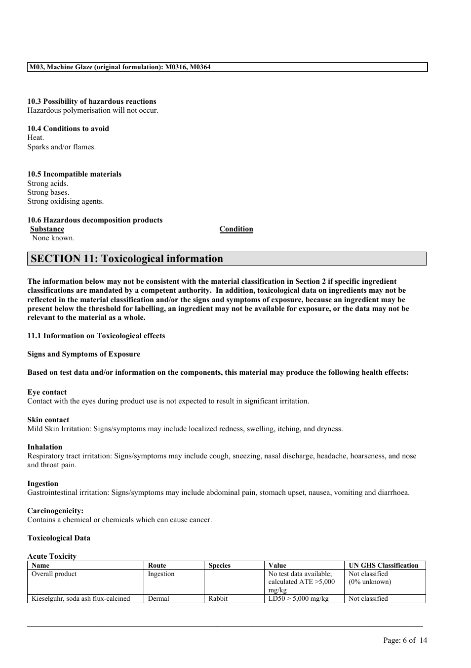 MEGUIAR'S M03 User Manual | Page 6 / 14