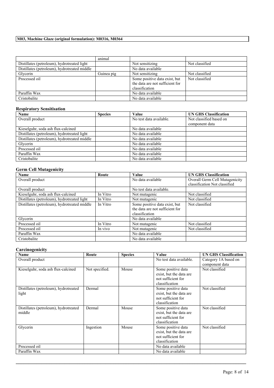 MEGUIAR'S M03 User Manual | Page 8 / 14