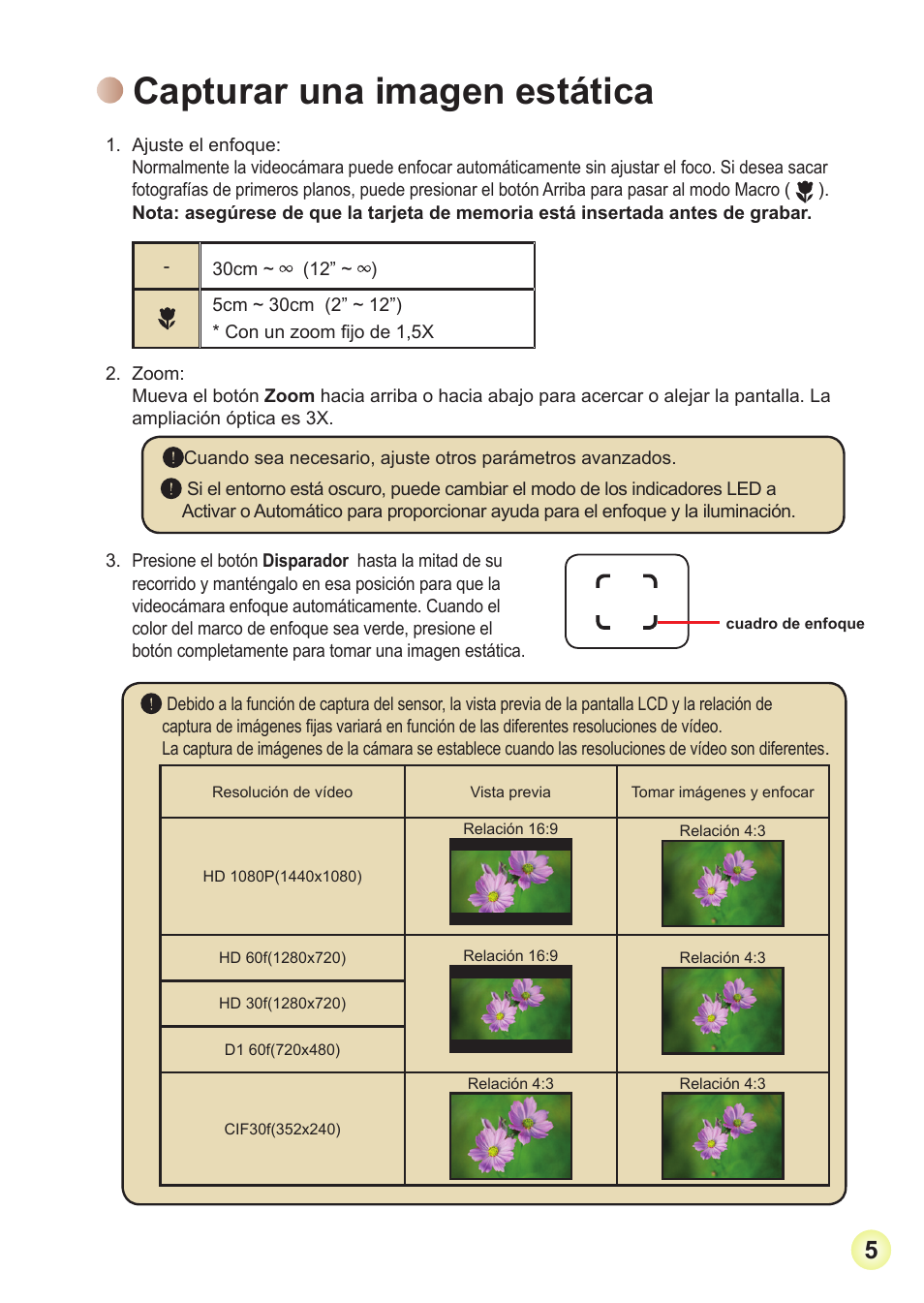Capturar una imagen estática | AIPTEK Action Z5X5P User Manual | Page 80 / 160