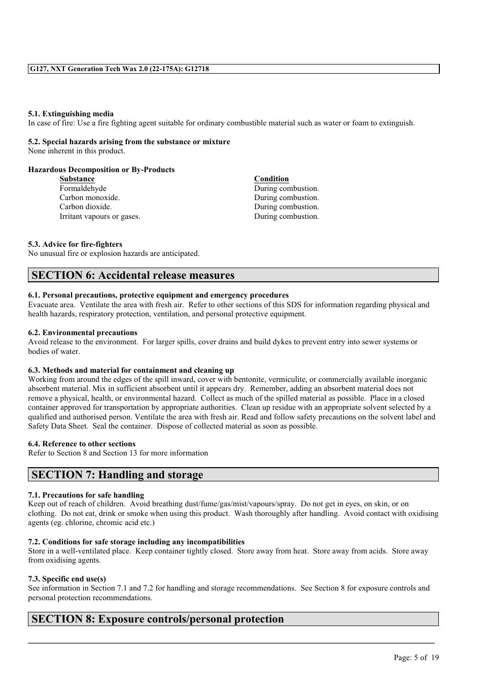 MEGUIAR'S G9977 User Manual | Page 19 / 33