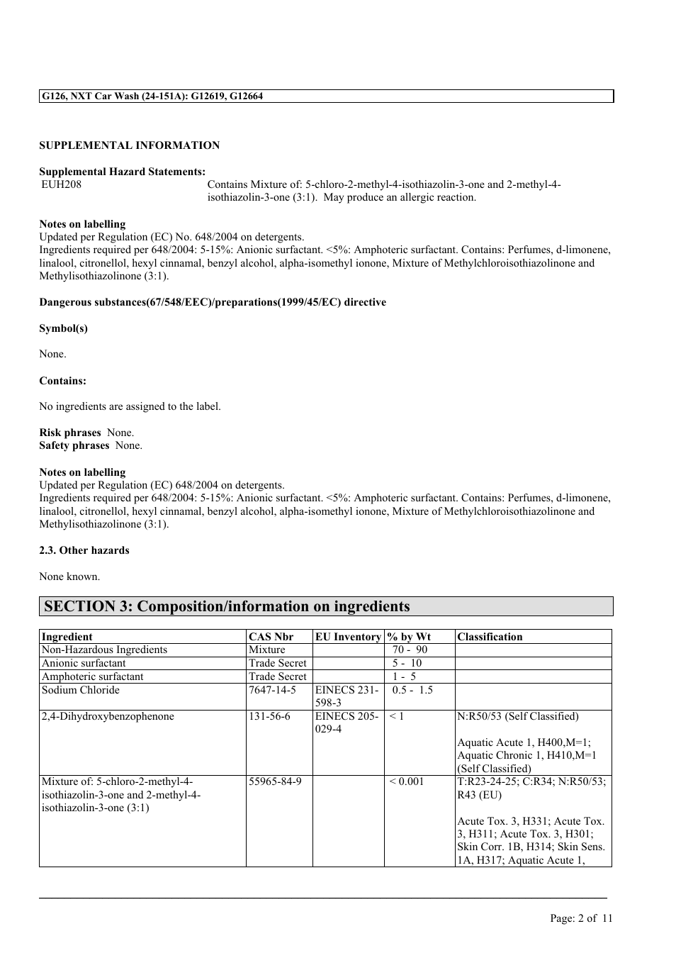 MEGUIAR'S G9977 User Manual | Page 5 / 33