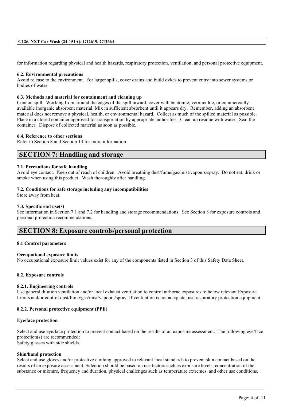 MEGUIAR'S G9977 User Manual | Page 7 / 33