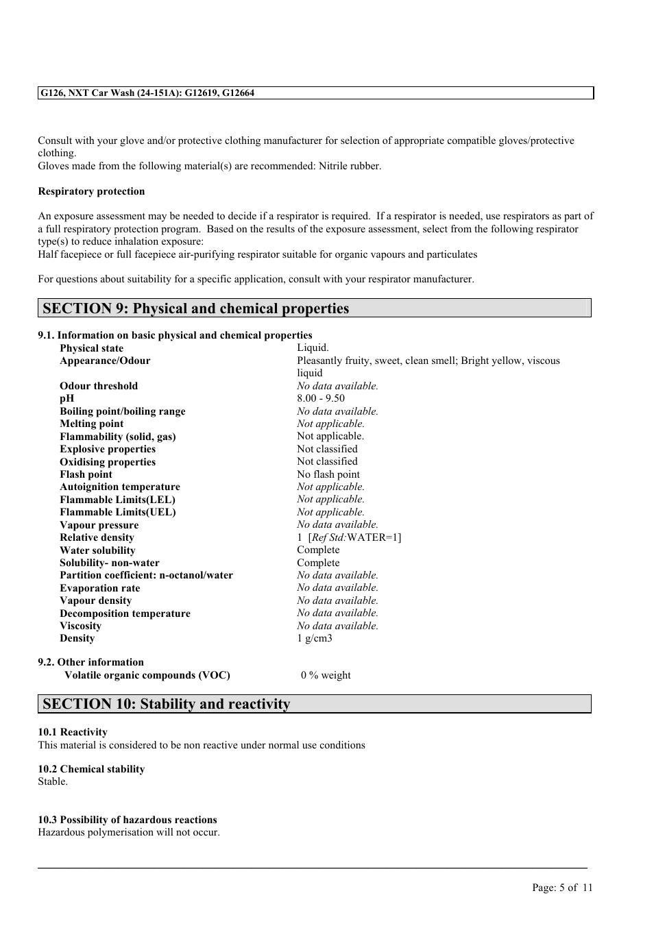 MEGUIAR'S G9977 User Manual | Page 8 / 33