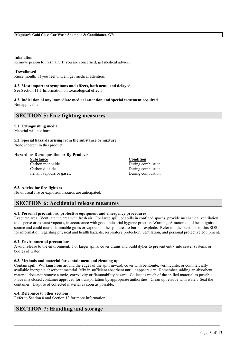 MEGUIAR'S G9966 User Manual | Page 19 / 29