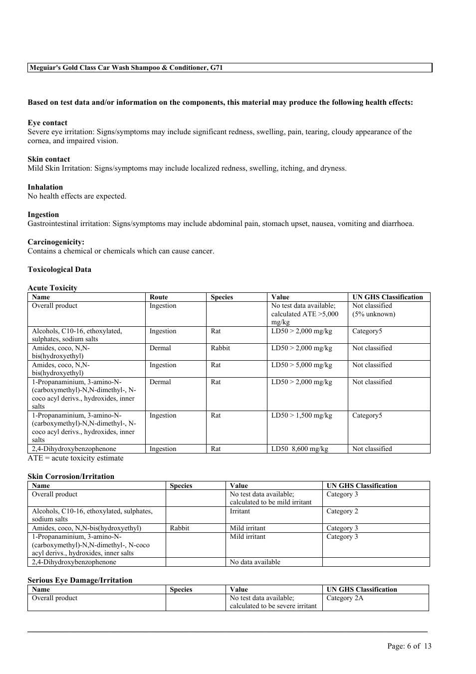MEGUIAR'S G9966 User Manual | Page 22 / 29
