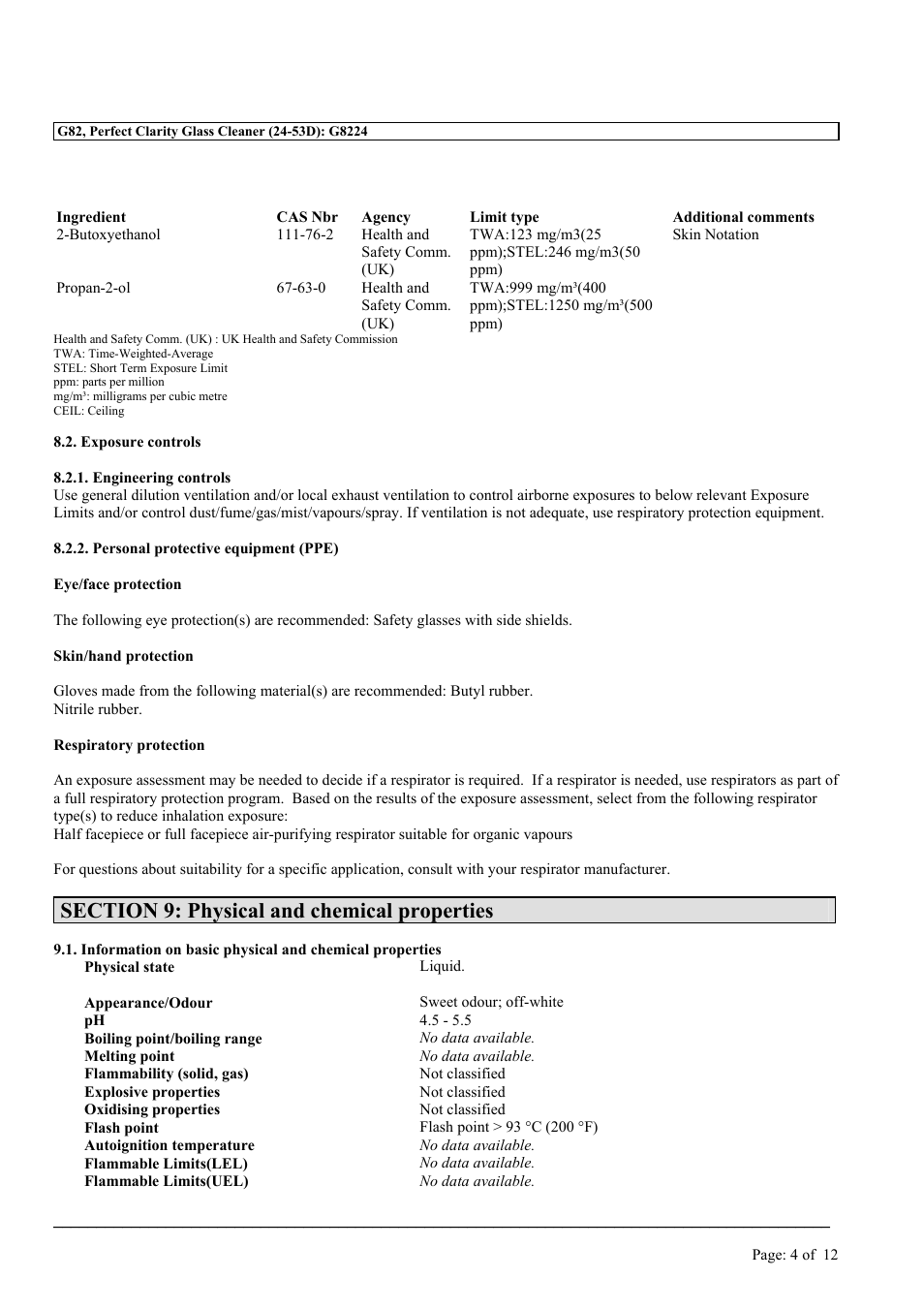 MEGUIAR'S G82 User Manual | Page 4 / 12