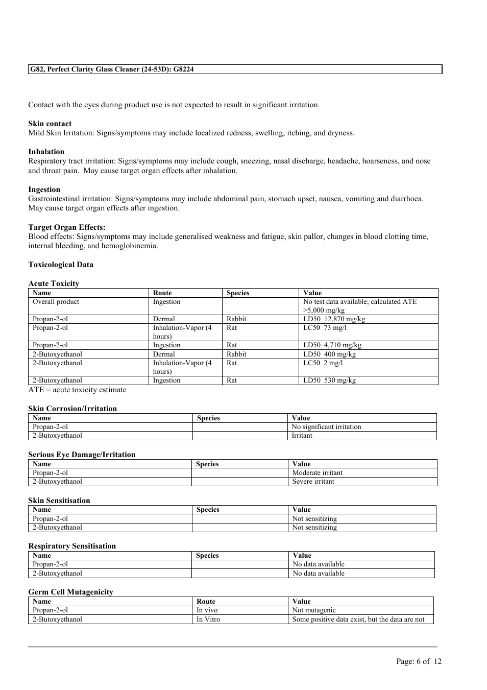 MEGUIAR'S G82 User Manual | Page 6 / 12