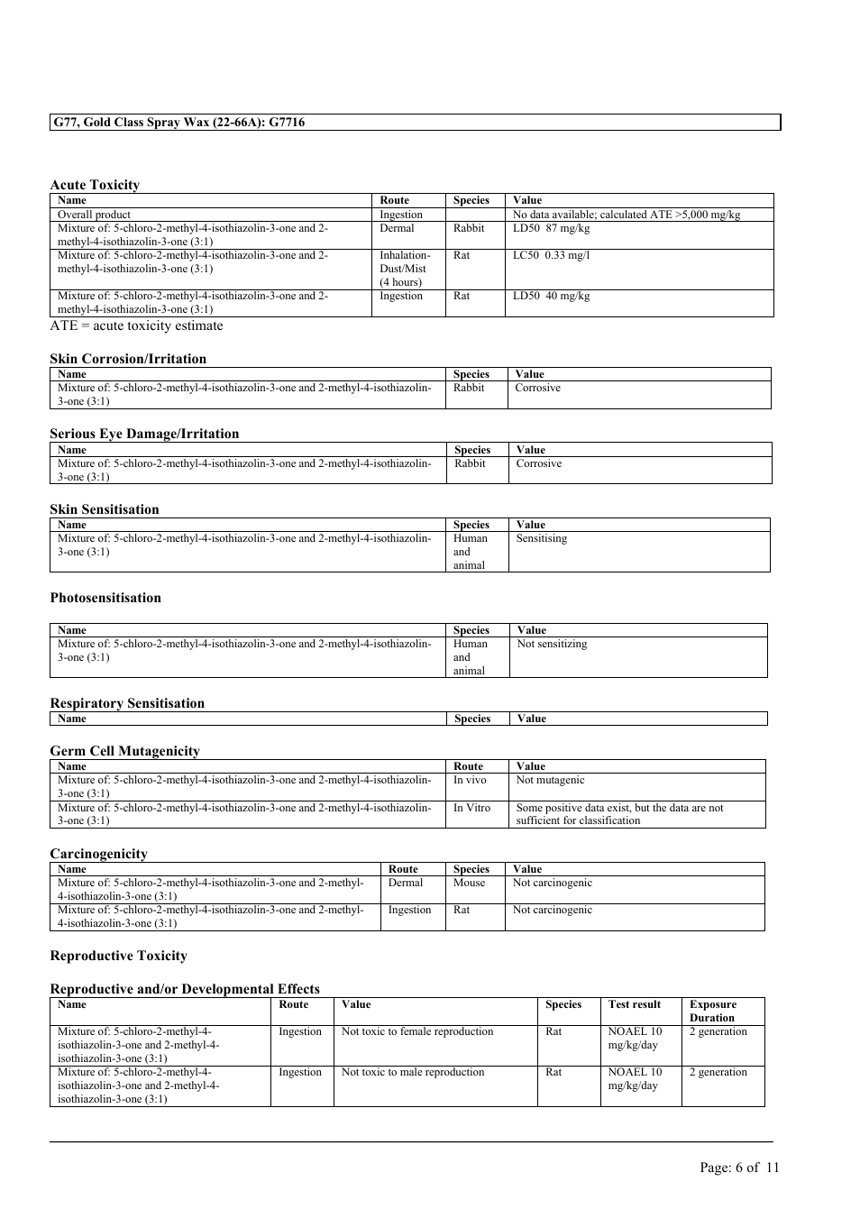 MEGUIAR'S G77 User Manual | Page 6 / 11