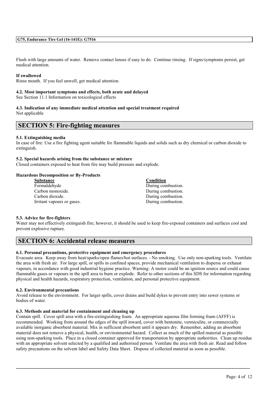 MEGUIAR'S G75 User Manual | Page 4 / 12