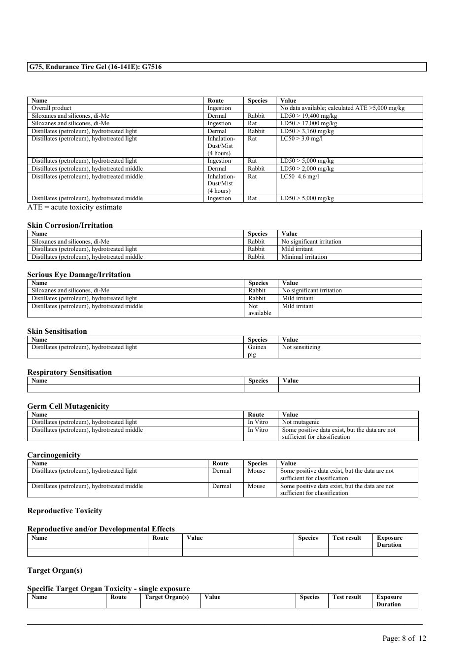 MEGUIAR'S G75 User Manual | Page 8 / 12