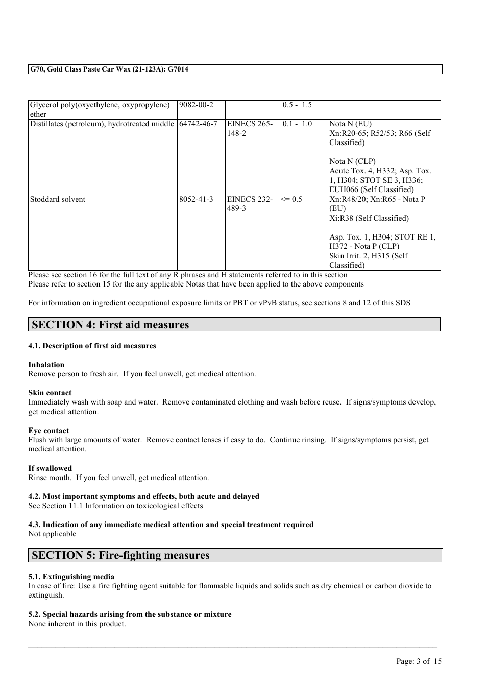 MEGUIAR'S G7014 User Manual | Page 3 / 15