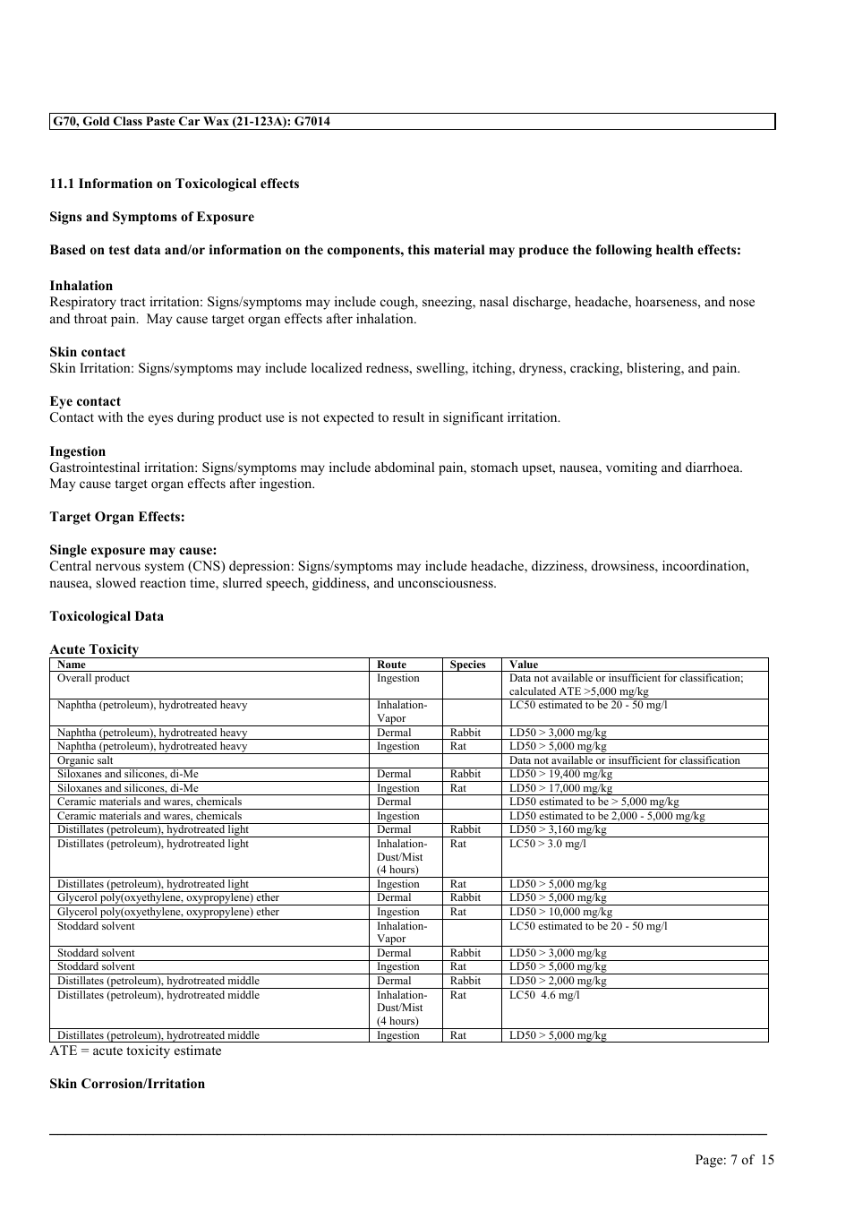 MEGUIAR'S G7014 User Manual | Page 7 / 15