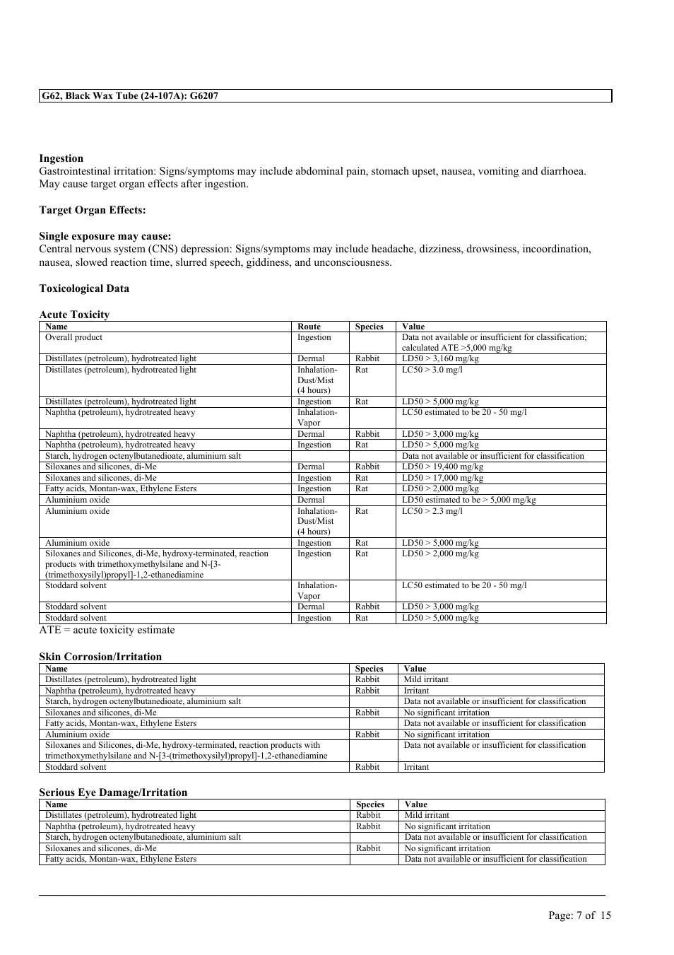 MEGUIAR'S G62 User Manual | Page 7 / 15