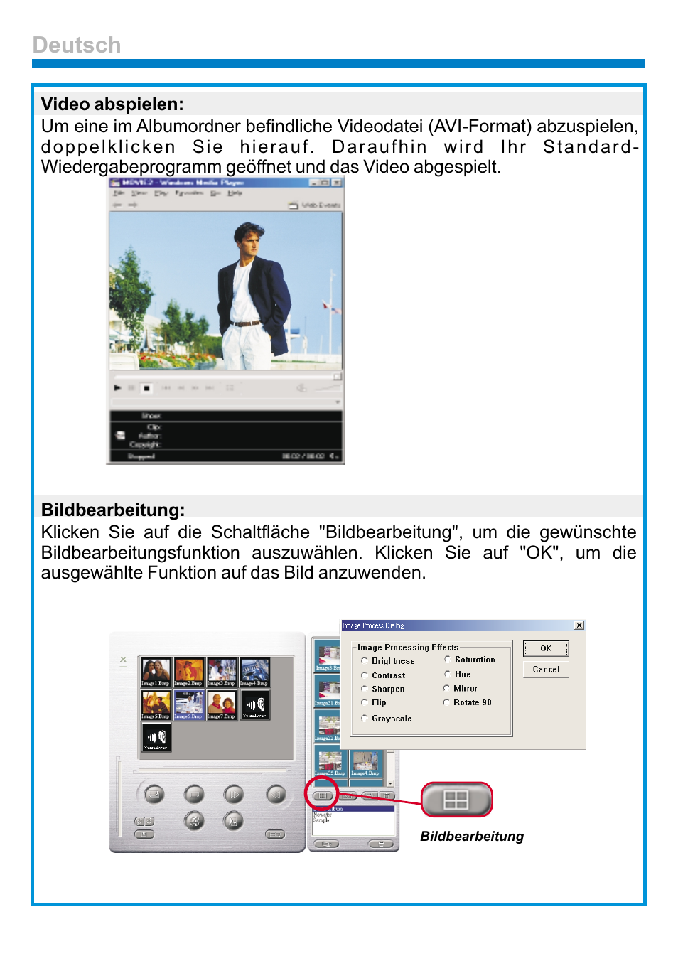 Deutsch | AIPTEK PENCAM VOICE User Manual | Page 37 / 133