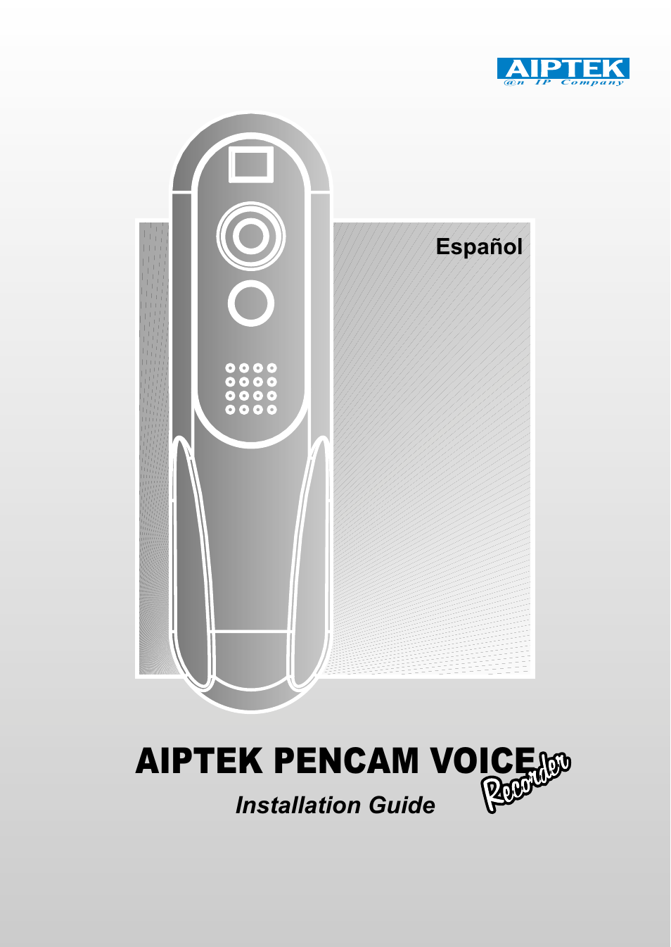 Espanol, Aiptek pencam voice, Installation guide | Español | AIPTEK PENCAM VOICE User Manual | Page 77 / 133