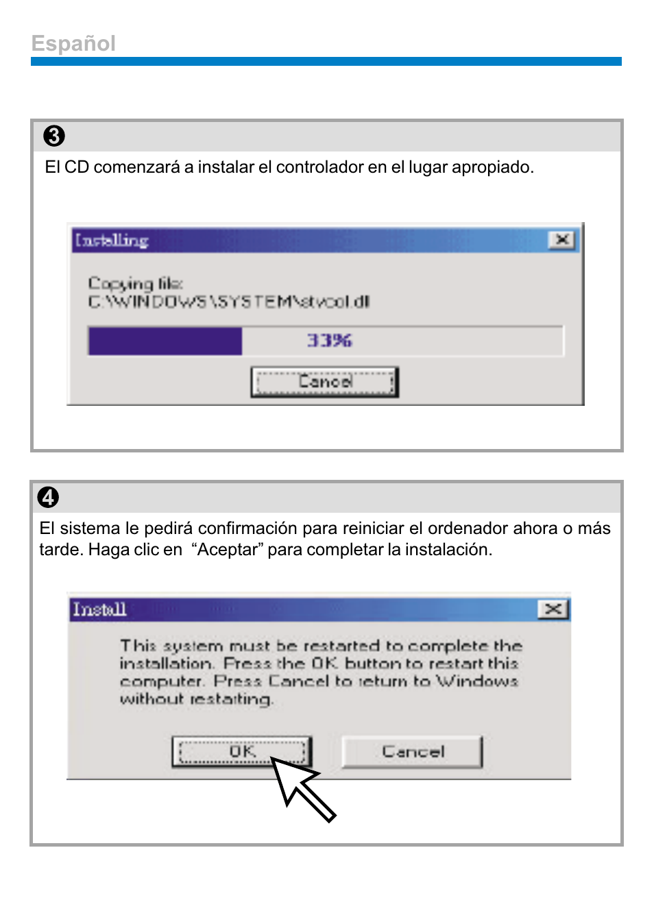 Español | AIPTEK PENCAM VOICE User Manual | Page 86 / 133