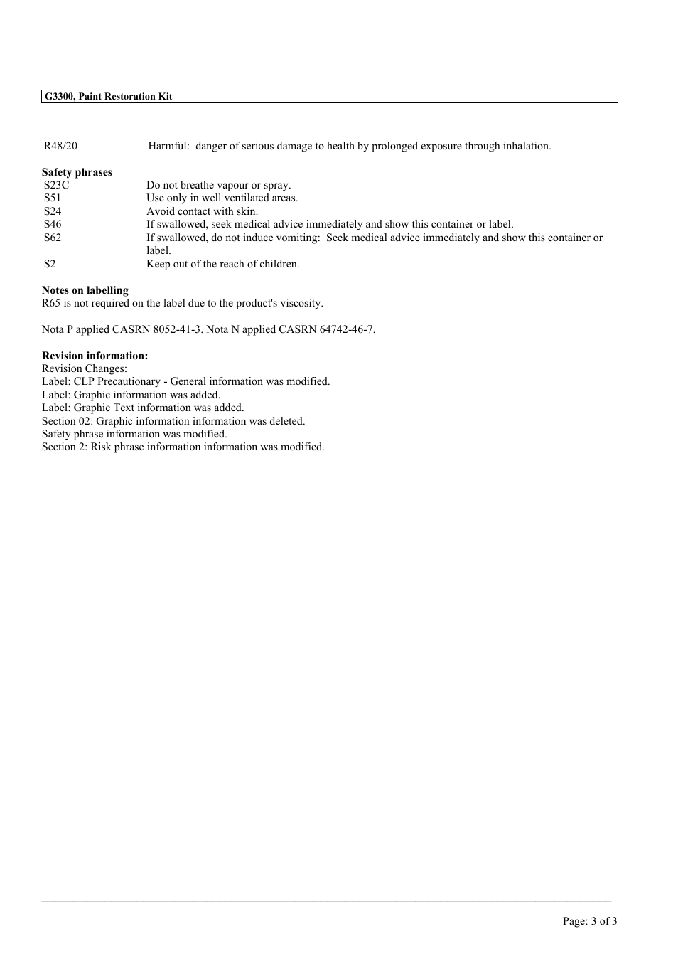 MEGUIAR'S G3300 User Manual | Page 3 / 71