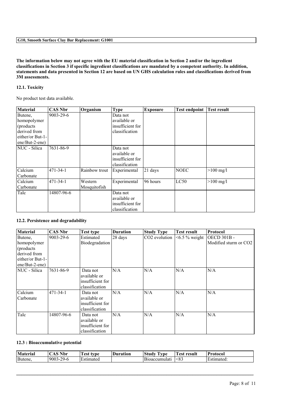 MEGUIAR'S G3300 User Manual | Page 57 / 71