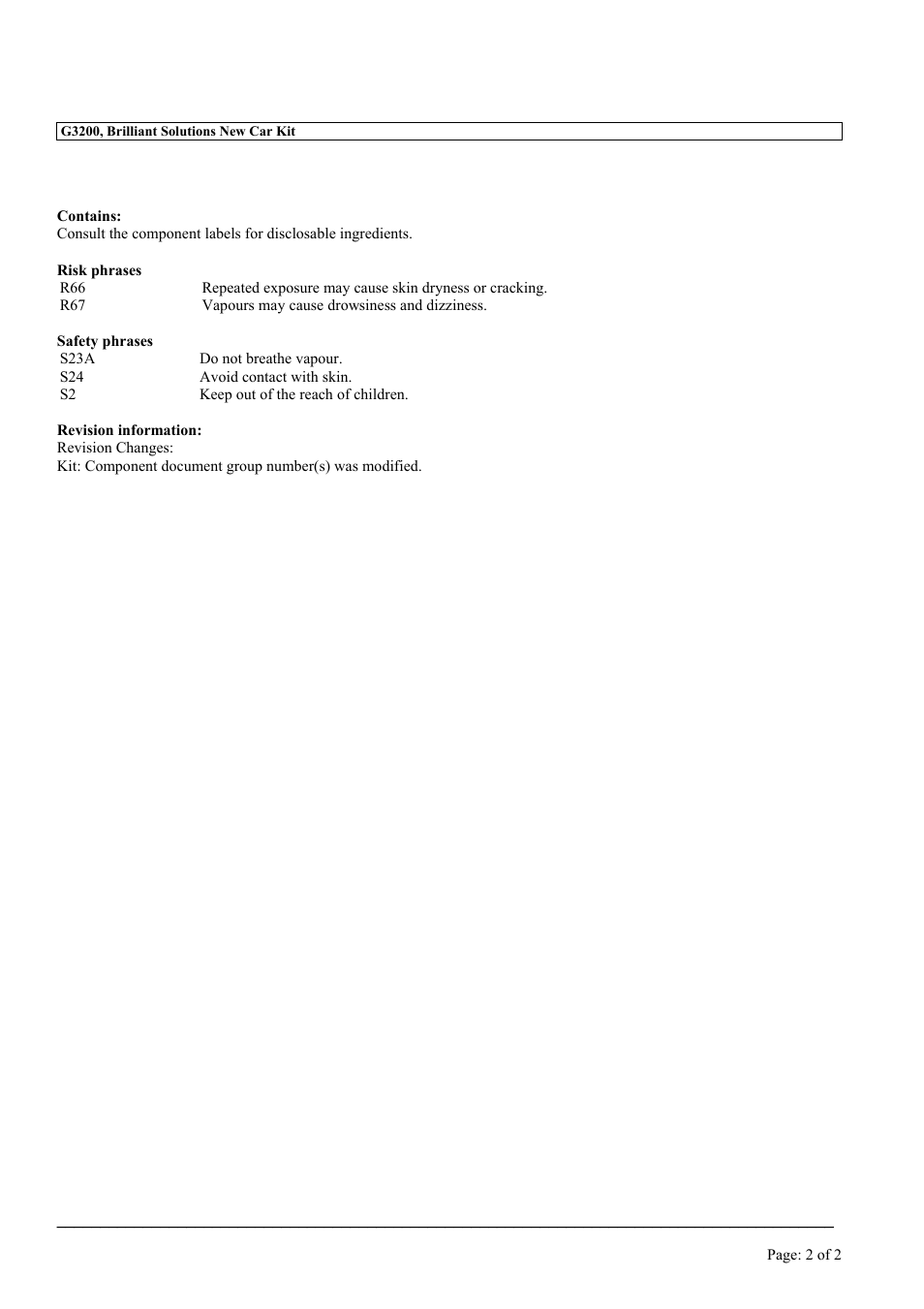 MEGUIAR'S G3200 User Manual | Page 2 / 37