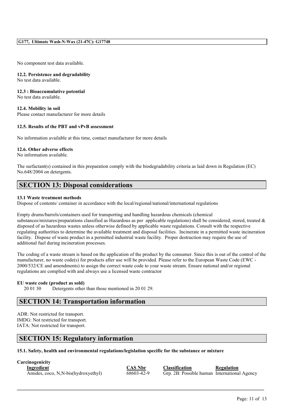 MEGUIAR'S G3200 User Manual | Page 24 / 37