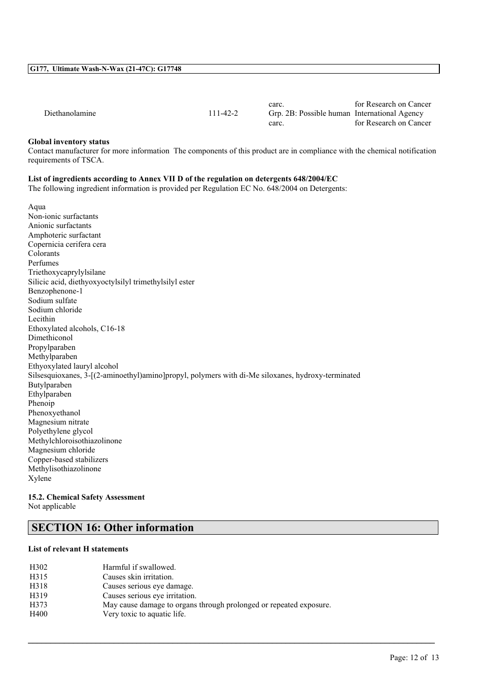 MEGUIAR'S G3200 User Manual | Page 25 / 37